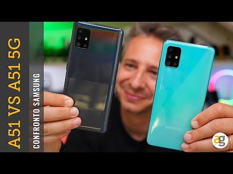 RETRY GALAXY A51 and COMPARE with A51 5G