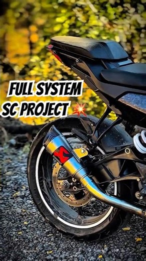 FIRST in India! Duke 250 BS6 Gets Titanium SC Project Full System Exhaust! 😱🔥 #ktm #scproject