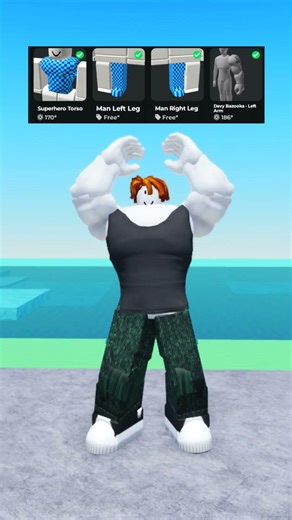 How to make Buff Bacon avatar in Roblox🦌 #robloxavatar #99nightsintheforest #roblox #BuffBacon