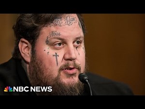 Country artist Jelly Roll testifies on fentanyl crisis: 'Time for us to be proactive'