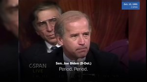 1991: Biden discusses the FBI’s Clarence Thomas report