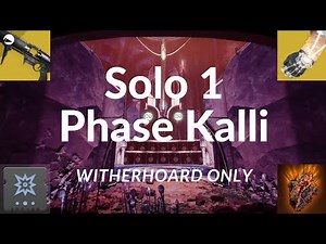 Solo 1 Phase Kalli (Witherhoard Only | Season of the Deep)