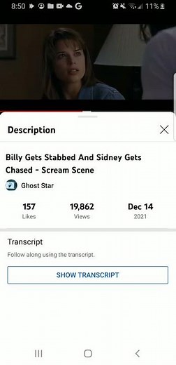 Scream (1996) Billy Loomis Death Scene