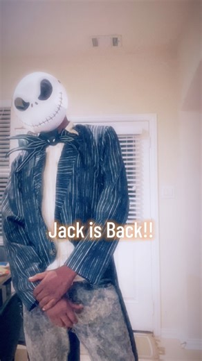 Jack may be making a come back. #jack #nightmarebeforechristmas #halloween | Tony James