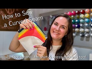 How to Sew a Curved Seam | Full Tutorial for Beginners | Attaching Sleeves & Quilting