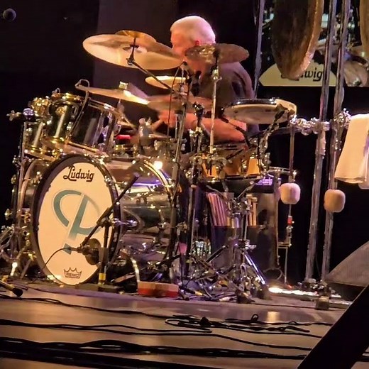 Carl Palmer drum solo from ELP- 11/7/25 Live in Mt. Dora Music Hall