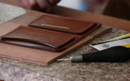 ［手工皮具］How to: Hand stitching leather with traditional saddle stitch