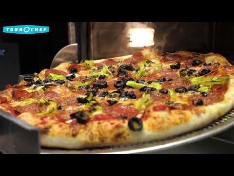 Fresh Dough Pizza Baked to Perfection | TurboChef Double Batch Oven