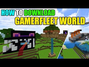 GamerFleet Ka Minecraft World Kaise Download Kare | How to Download GamerFleet Minecraft World
