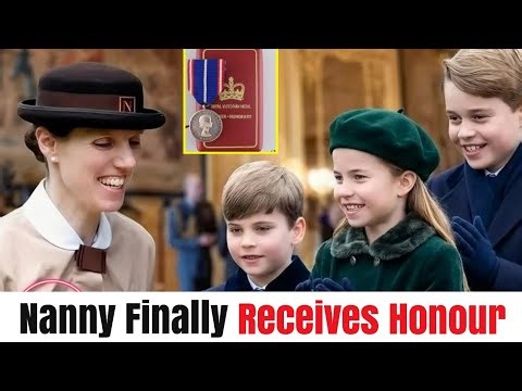 Prince William & Catherine’s Trusted Nanny Finally Receives A Rare Royal Honour | Royal Title
