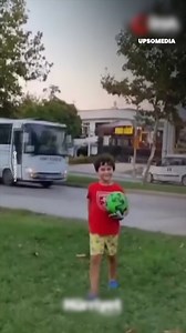 A boy who always waved at his favorite team's bus received a big surprise 🥹. | Hallelujah