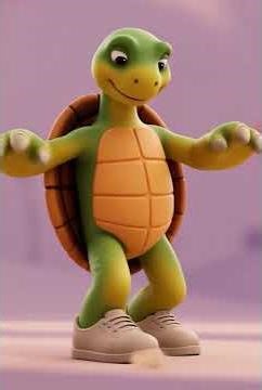 Fast Turtle #cute #animatedcartoon #cartoon #funnycartoon #funny