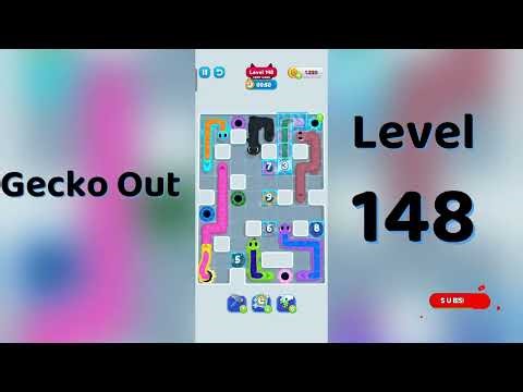 🎮 Gecko Out Level 148 Walkthrough | Go Answer 🦎