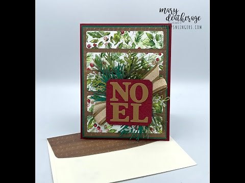 Stampin Up//Joy of Noel//Christmas Classics//Christmas Card//Joy of Christmas DSP//Sep-Dec 2023 Mini