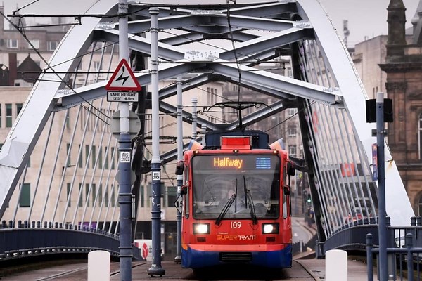 Reduced Supertram timetable drawn up to address driver availability issues