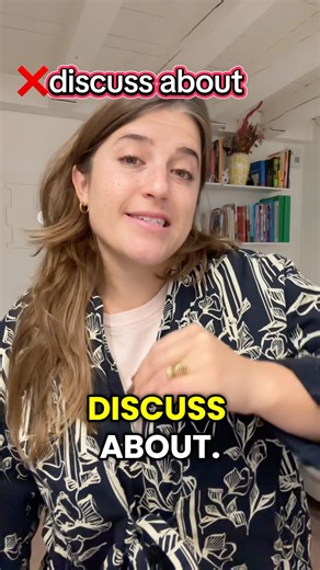 Discuss About ❌ vs Discuss ✅ | Common English Grammar Mistake