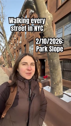 Walking every street in NYC. Today: Park Slope