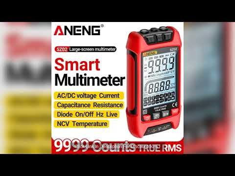 ANENG Digital Multimeter Smart AC/DCVoltage Capacitance Meter 6000 Counts Auto Electrical Temp Resi