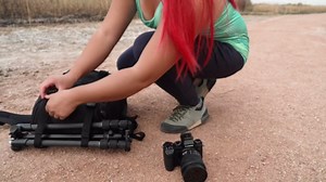 Manfrotto Element MII Mobile Bluetooth 4-Section Carbon Fiber Traveler Tripod, Black