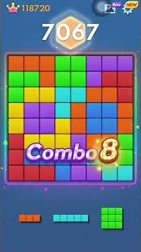 I get crazy combos on Block Blast #blockblast #blockblastgameplay