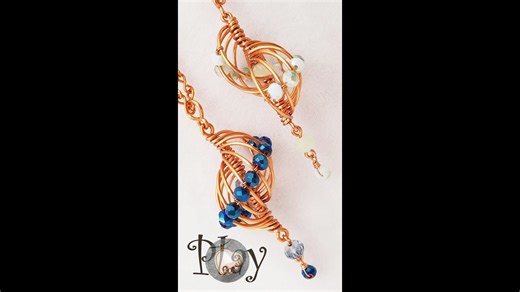 Play with wire | Jewelry | Conch shell | Wind spinner | Pendant 602 #Shorts