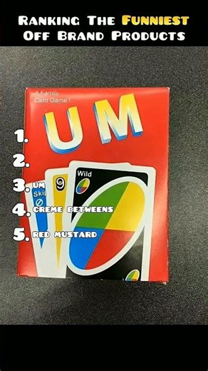 Ranking The Funniest Off Brand Products