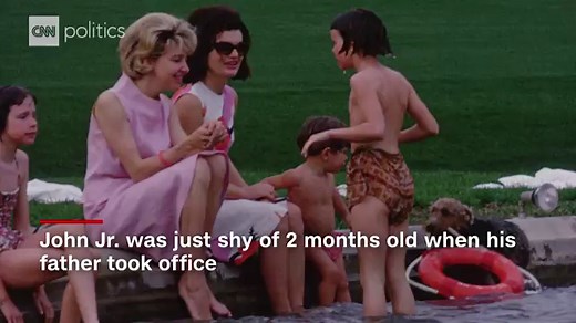 Rare JFK family moments at White House
