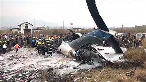 Kathmmandu plane crash: Devastating footage shows aftermath of deadly crash at Nepal international airport