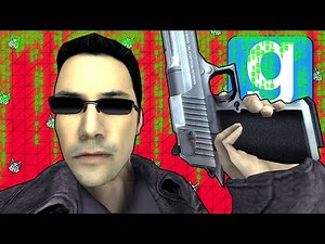 Garry's Mod: ESCAPE THE MATRIX GLITCH & Epic Slow Motion!