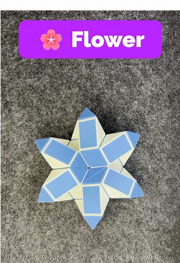 Rubik’s Snake: Create a Stunning Flower Design