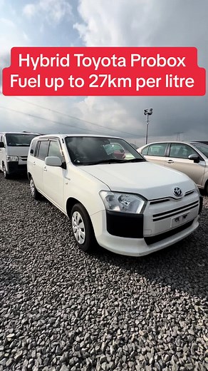 Hybrid Toyota Probox - Up to 27km/L Fuel Consumption