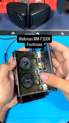 cfmakes on Instagram: "Walkman WM-F100II #walkman #cassette #vintage #footloose #cassettetape"