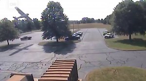 18K views · 186 reactions | CAUGHT ON TAPE: Plane crash-lands after slamming into tree | HLN | Facebook