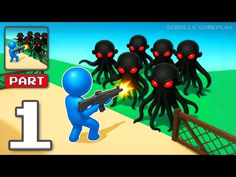 Alien Defence: Save Area51 - Gameplay Walkthrough Part 1 - Defend Earth Now (iOS, Android)