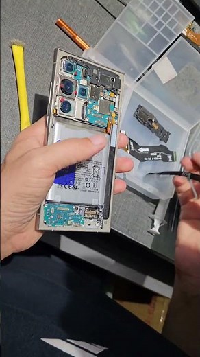 😳 Samsung S24 Ultra Screen Replacement! Satisfying Repair Process 🔥