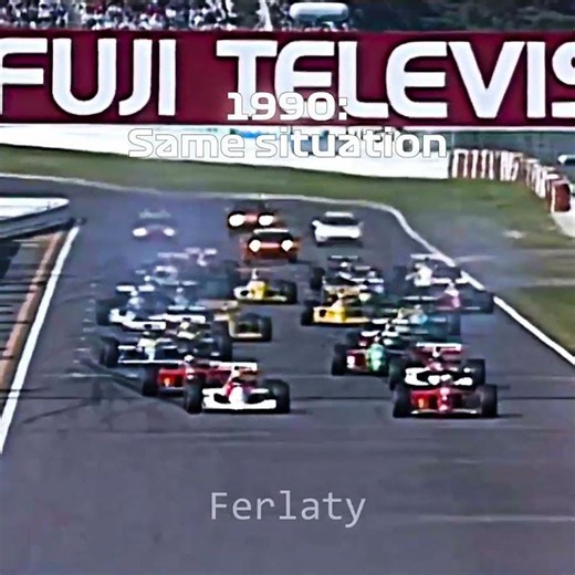 Prost v Senna in 1989 vs in 1990🏆💥#ayrtonsenna #alainprost #f1