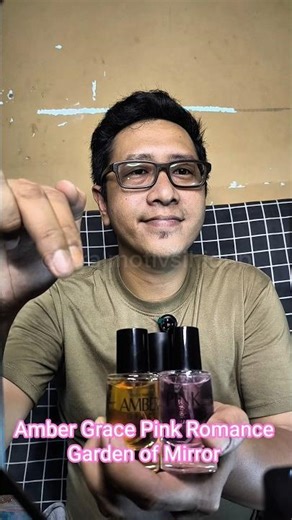 Amber Grace Pink Romance Garden of Mirror #shorts #parfum