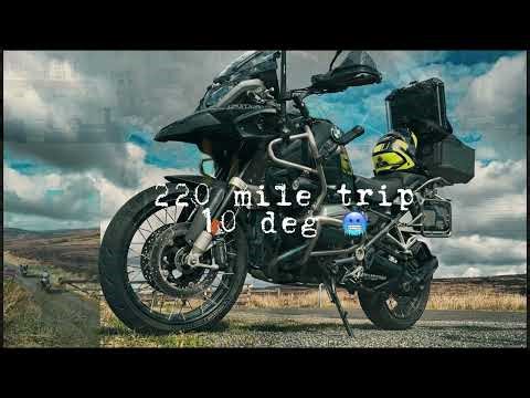 10 deg 220 mile trip 🥶🙄😎