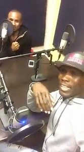 The man of the moment Paulus "the Rock" Ambunda on the show | AC Boxing Show | Facebook
