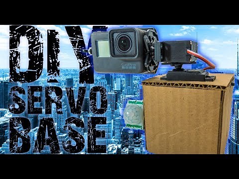 DIY Motion Sensing Rotating Camera Base