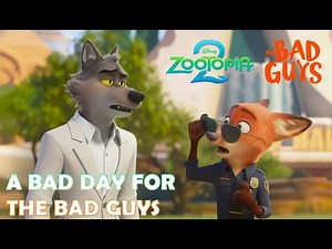 Fox & Bunny vs The Wolf Gang! 🚓 City Chase Animation | Fan Art
