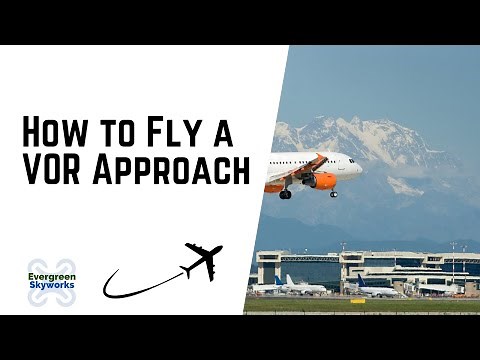 How to Fly a VOR Approach - VOR Approach Review for Private Pilots Training for Instrument Rating