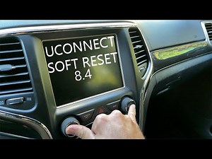 How to reset the Jeep Uconnect system?