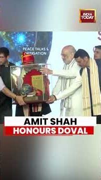 Watch: Ajit Doval Honoured With Prestigious Lokmanya Tilak National Award | #amitshah #ajitdoval