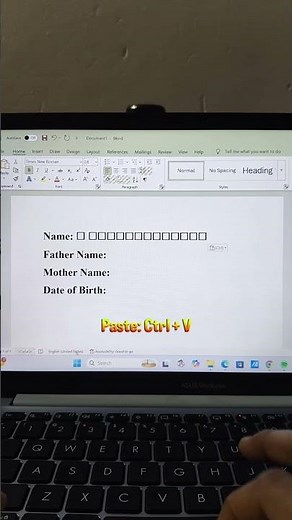 MS Word ka amazing trick 😲 (Box Design) #shorts #ytshorts #trendingshorts #youtubeshorts #computer