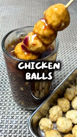 What makes homemade chicken balls so good