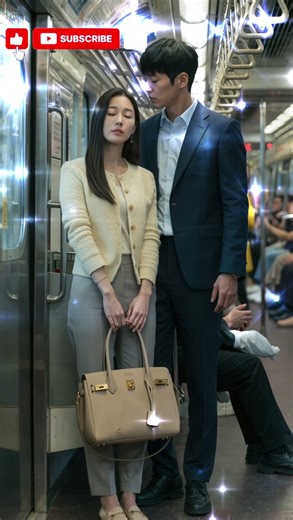 退勤ラッシュの中で…愛しい彼からの額キス 💕🚇 A Sweet Forehead Kiss on the Evening Subway 퇴근길 지하철, 달콤한 이마 키스 #地下鉄ロマンス