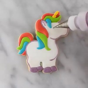44K views · 2.6K reactions | We love how cute this unicorn cookie is....