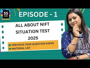 NIFT Situation Test Previous Year Question paper - Episode 1