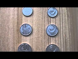CCCP Koneek coins of Russia in HD